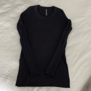 Athleta Lincoln Park sweater, black, extra small
